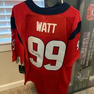 Authenticated & Signed JJ WATT Jersey